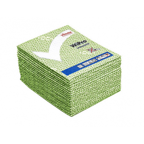 Vlies-Tuch Wipro Grün Anti-Bakterien vileda 36 x 42 cm - Packung mit 20 Einheit