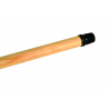 Manche bois non verni 135 cm à vis - diam 24 mm - Unité
