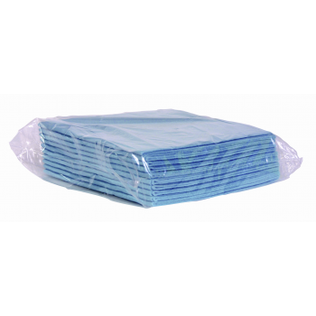 Vliesstofftuch Pastellblau 38 x 40 cm - Packung mit 10 Einheit