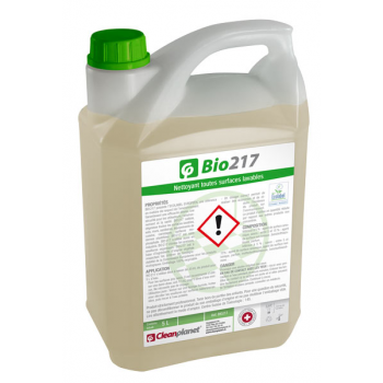 BIO217 - Nettoyant sol écologique Ecolabel - Bidon de 5 L