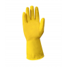 Gant de ménage latex jaune - taille M - Paquet de 12 paires