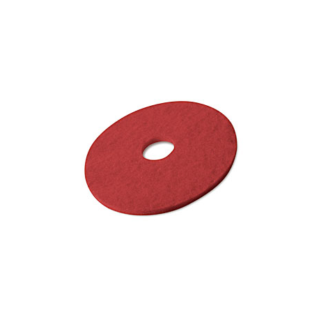 Disque rouge pour autolaveuse (spray méthode) diam 356 mm - Carton de 5