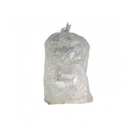 Sacs dechets 110 l ldpe 54 my transparents - carton de 15 x 10