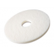 Disque blanc pour monobrosse haute vitesse (lustrage) diam 355 mm - Carton de 5