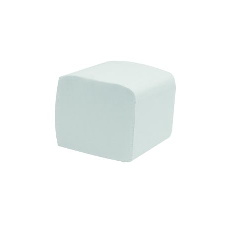 Papier toilette enchevêtré, 2 plis - blanc