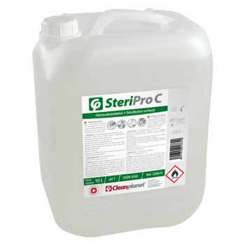 Steripro C - Solution alcoolique désinfectante de surfaces - Bidon de 10 L