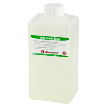 Anti-Germ Soap - Lotion de lavage désinfectante pour mains - Carton de 9 x 500 ml