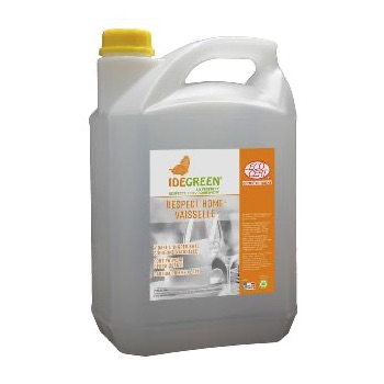 IDEGREEN - Respect’Home liquide vaisselle main écologique « ECOCERT» - Bidon de 5 Litres