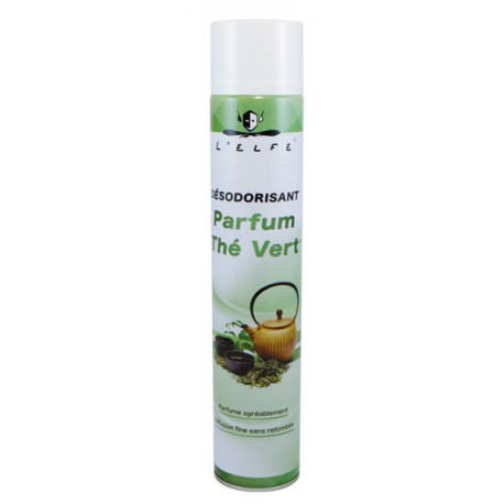 Désodorisant thé vert - Aérosol de 750 ml
