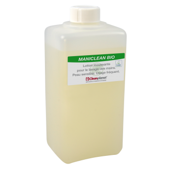 Maniclean Bio - Lotion de lavage ultra douce pour les mains Ecolabel - Carton de 9 x 500 ml