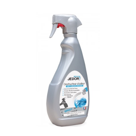 JEDOR - Desodorierendes Geruchsvernichtungsspray "FCKW-frei" China Tee - Schachtel mit 6 x 500 ml