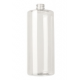 Flacon plastique cylindrique transparent 1 L DIN 28/410 - Unité