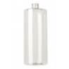 Flacon plastique cylindrique transparent 1 L DIN 28/410 - Unité