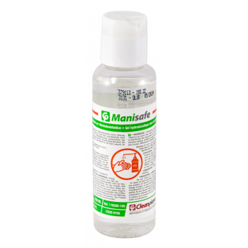 Manisafe - Gel hydroalcoolique pour mains - Carton de 24 x 100 ml