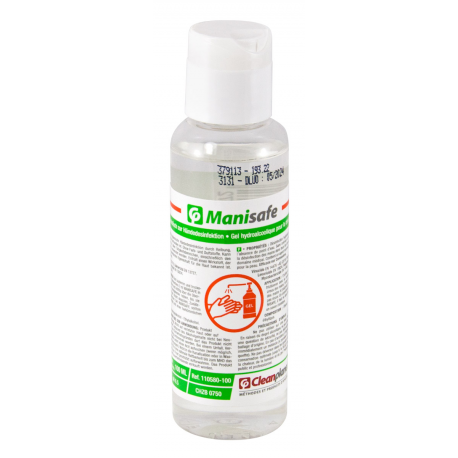 Manisafe - Désinfectant Hydroalcoolique Mains en Gel - Carton de 24x 100 ml