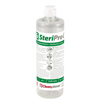 Steripro c - solution alcoolique desinfectante de surfaces avec bill cap - flacon de 1 l