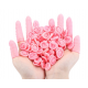Doigtier caoutchouc antistatique non poudré rose - Taille M - Paquet de 720