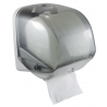 Distributeur blanc 1 rouleau de papier toilette 250 F avec couvercle transparent