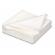 Serviette cocktail 100% cellulose 2 plis blanc- 25 x 25 cm - Carton de 30 x 100
