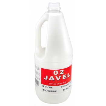 Eau de javel 2,6 % Bec - Carton de 8 x 2 L