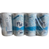 Essuie-tout menager 100% cellulose Ecolabel 2 plis blanc Celtex - Paquet de 12 x 200 F