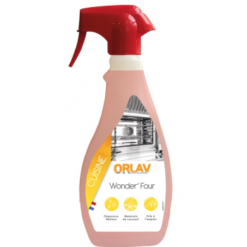 Décapant liquide pour four standard et friteuse Wonder Four Orlav - Carton de 6 x 750 ml