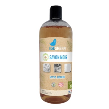 Savon noir - Liquide ecodetergent Ecocert “IDEGREEN” - Carton de 6 x 1 L