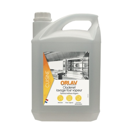 Liquide lavage Cladenet ORLAV four vapeur - Bidon de 5 L