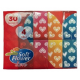 Pack mit 9 Taschentücher pocket Zellulose Celtex weiss 4-lagig 21 x 21 CM - Karton mit 8 x 30