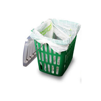 Poubelle plastique "Biobox" verte pour compost 7 L - Unité