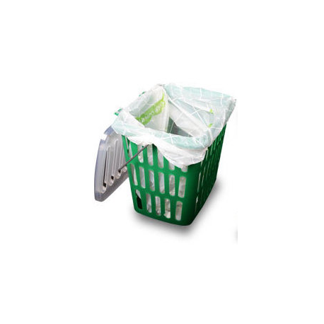 Poubelle plastique "Biobox" verte pour compost 7 L - Unité