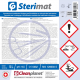 Sterimat - Nettoyant désinfectant pour instruments chirurgicaux ultra rapide - Bidon de 5 L