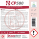 CP580 - Liquide rinçage vaisselle eau dure Ecolabel - Bidon de 5 L