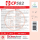 CP582 - Liquide de rinçage lave-vaisselle eau douce - Bidon de 5 L