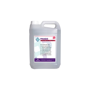 Phago Derm Asept - Savon lavant désinfectant - Bidon de 5 L