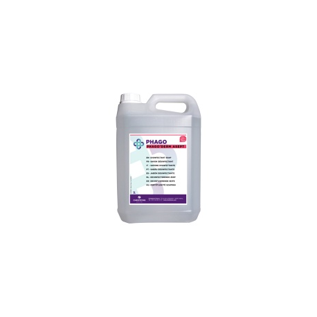 Phago Derm Asept - Savon lavant désinfectant - Bidon de 5 L