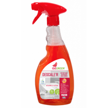 Descale'r - Détartrant Sanitaire Idegreen - PAE et Ecolabel - Carton 6 x 750ml