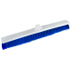 Balai poussoir alimentaire souple 60 cm bleu - diam 25 mm - Unité