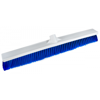 Schiebebesen mit weichen Borsten Lebensmittelkontakt- blau - 60 cm Ø 25mm - Einheit